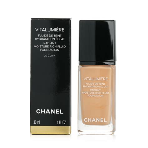 chanel vitalumiere radiant foundation|best chanel foundation full coverage.